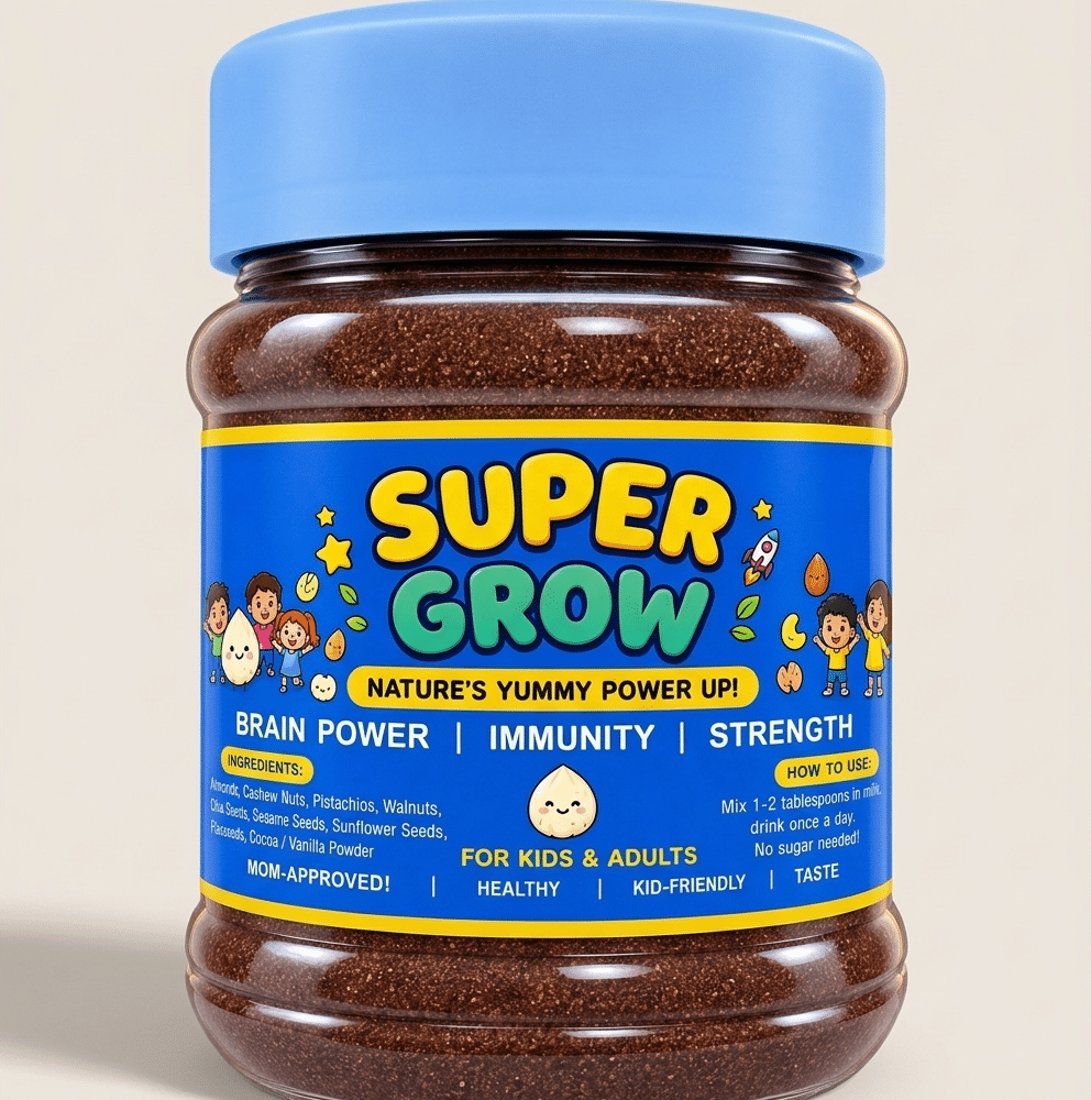 Super Grow Chocolate & Vanilla (250gm)